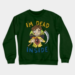 Im dead inside zombie - Halloween Gift Crewneck Sweatshirt
